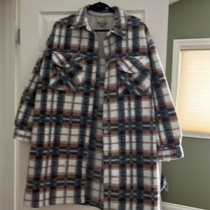 Plaid shacket